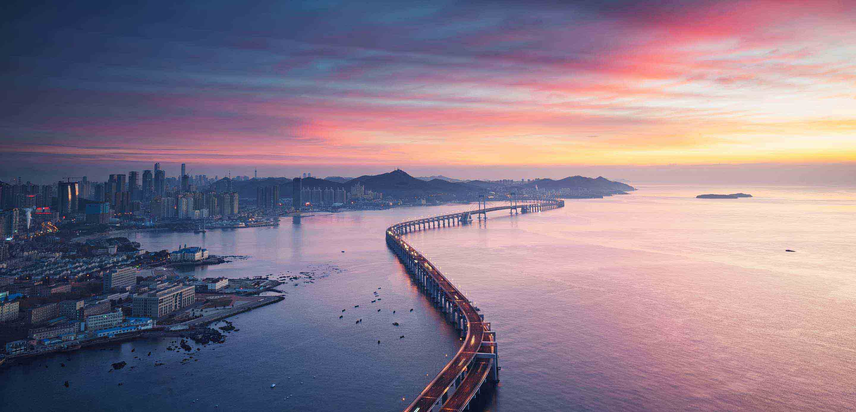 highway bridge showing international connectivity		    highway bridge showing international connectivity